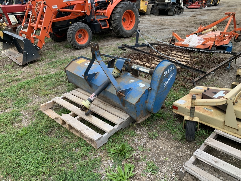 3 point hitch attachments- flailmower, harrow, fin mowers