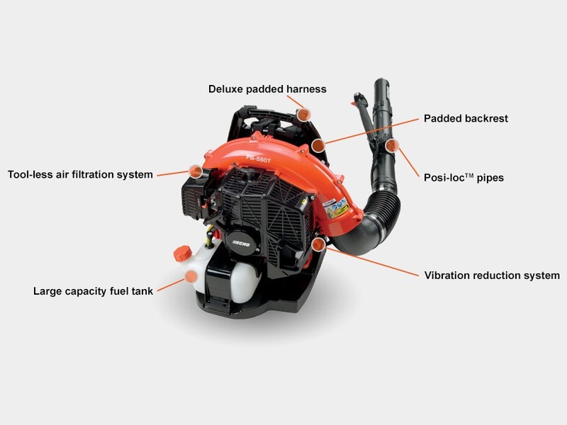 Property Maintenance  Echo PB-580T backpack blower Photo