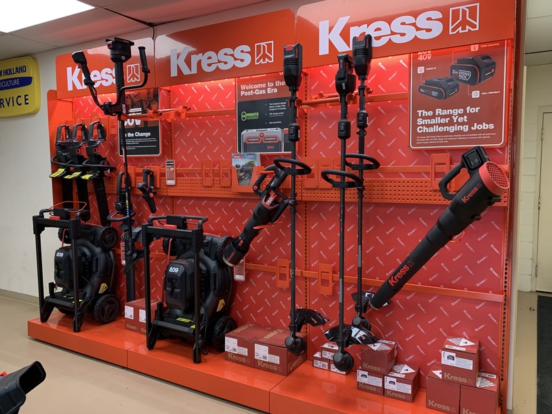 Kress 40v and 60v battery powered tools