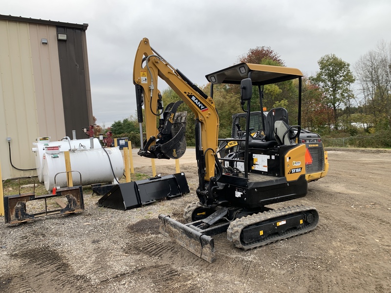 DEMO Sany SY16C Mini Excavator with thumb