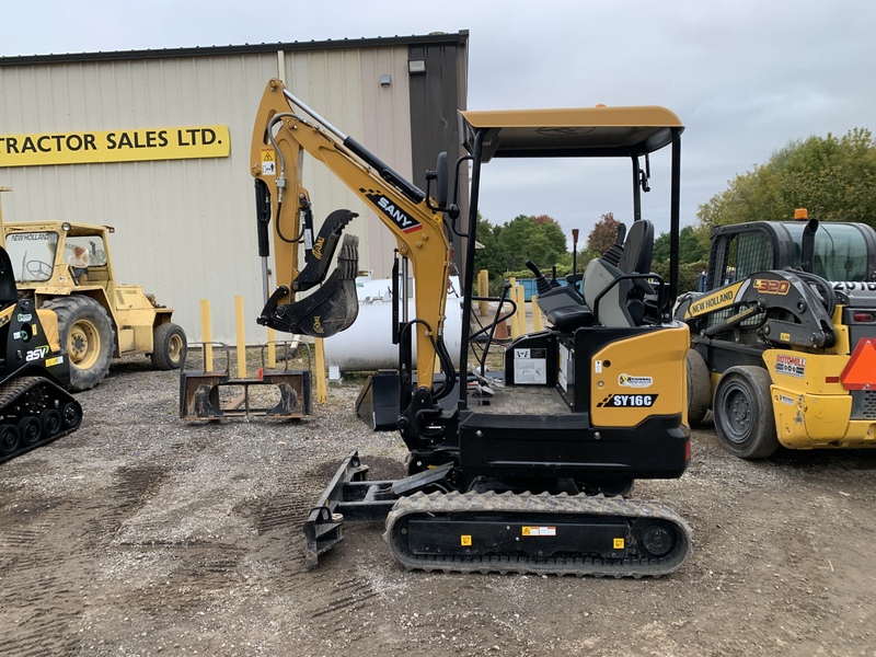 DEMO Sany SY16C Mini Excavator with thumb