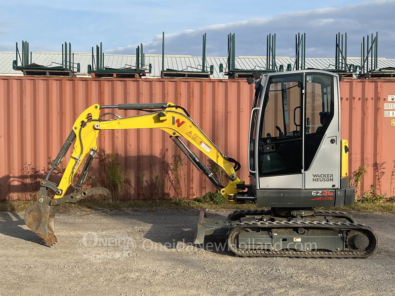 Construction and Material Handling  Wacker Neuson EZ26 Excavator with VDS Photo
