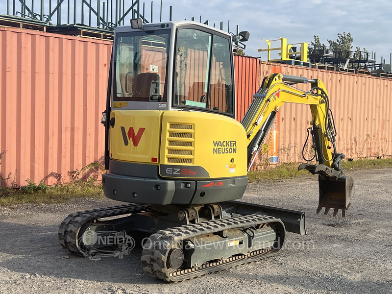 Construction and Material Handling  Wacker Neuson EZ26 Excavator with VDS Photo