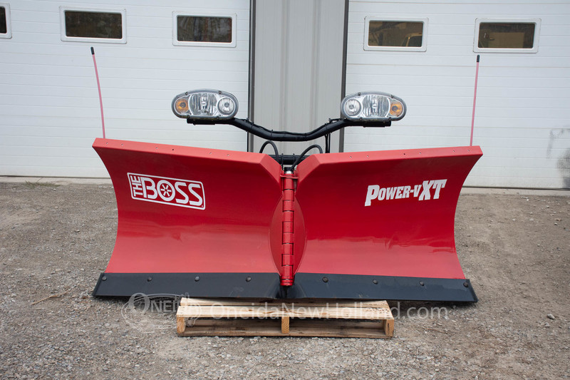 Landscape and Snow Removal  New Boss 8'2" Power-V XT Snow Plow Blade Photo