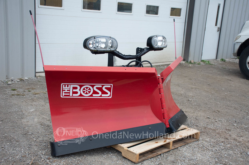Landscape and Snow Removal  New Boss 8'2" Power-V XT Snow Plow Blade Photo