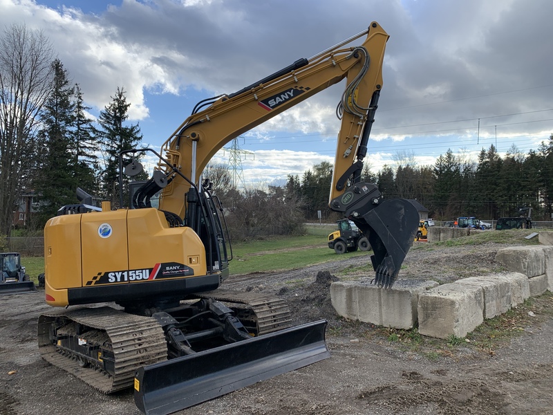 Sany SY155U Excavator 