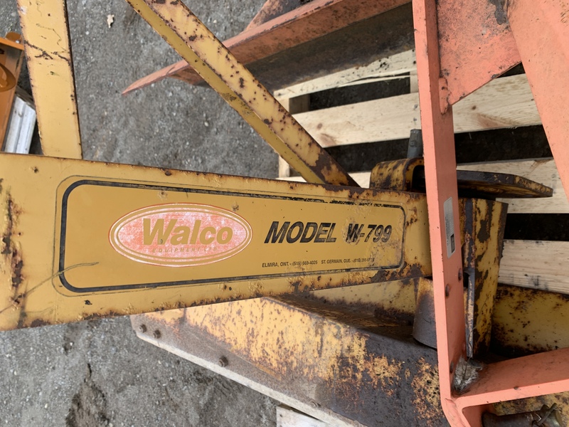 5’ and 7’ angle grader blade for 3 pt hitch 