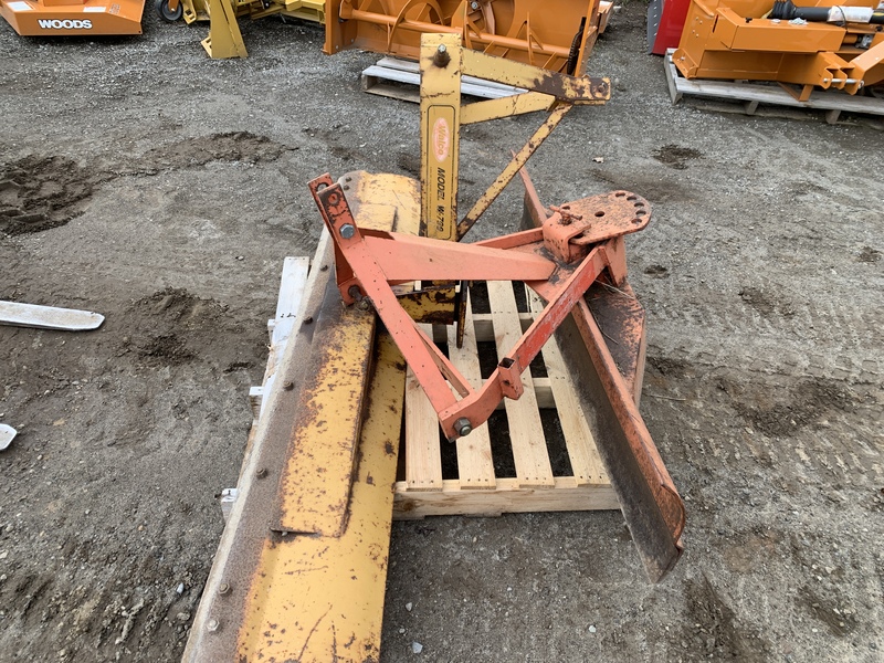 5’ and 7’ angle grader blade for 3 pt hitch 