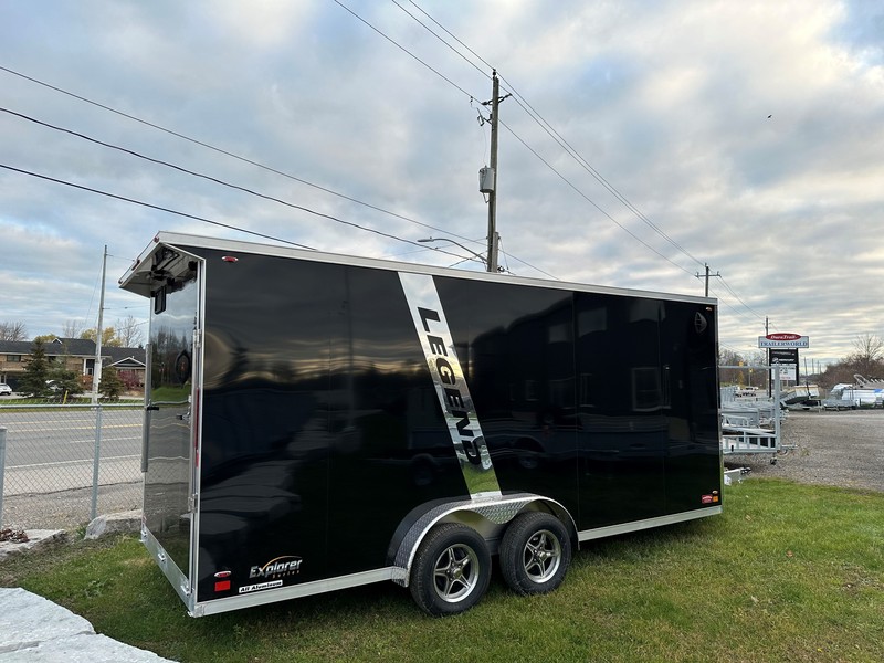 Enclosed Trailers  Legend 7.5 X 23 Explorer Snowmobile Trailer Photo