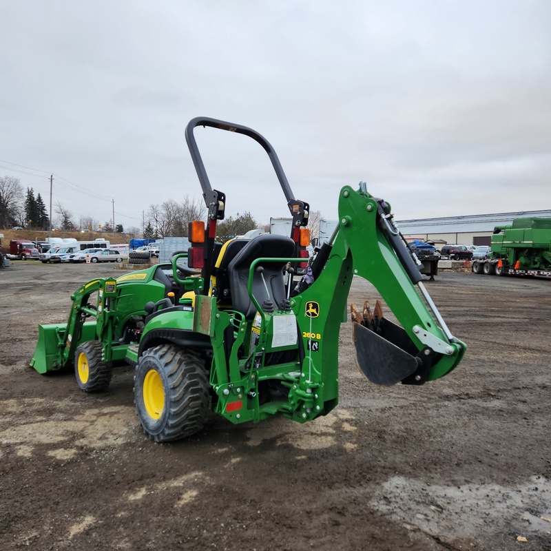 BRYAN'S FARM John Deere 1025R Tractor/Backhoe