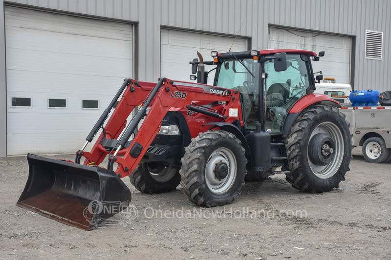 Tractors  2011 Case IH MAXXUM 125 Tractor & Loader Photo