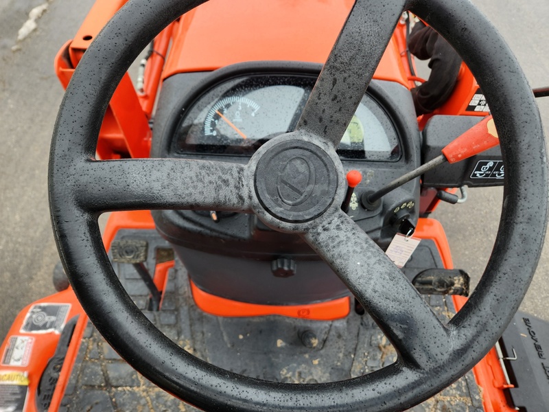 Tractors - Compact  Kubota BX25D Tractor, Backhoe Photo
