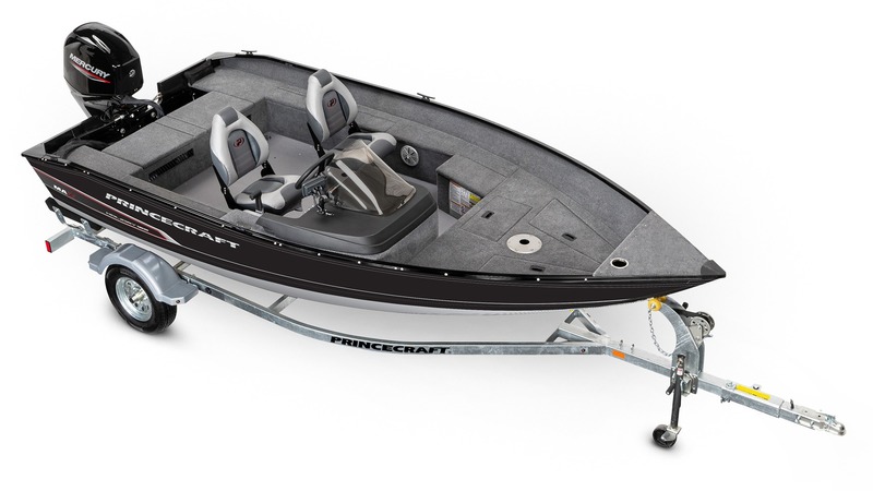 Princecraft Boats  2024 Princecraft Holiday Max 162 SC Black Mercury 60HP ELPT CT EFI S Stroke Photo