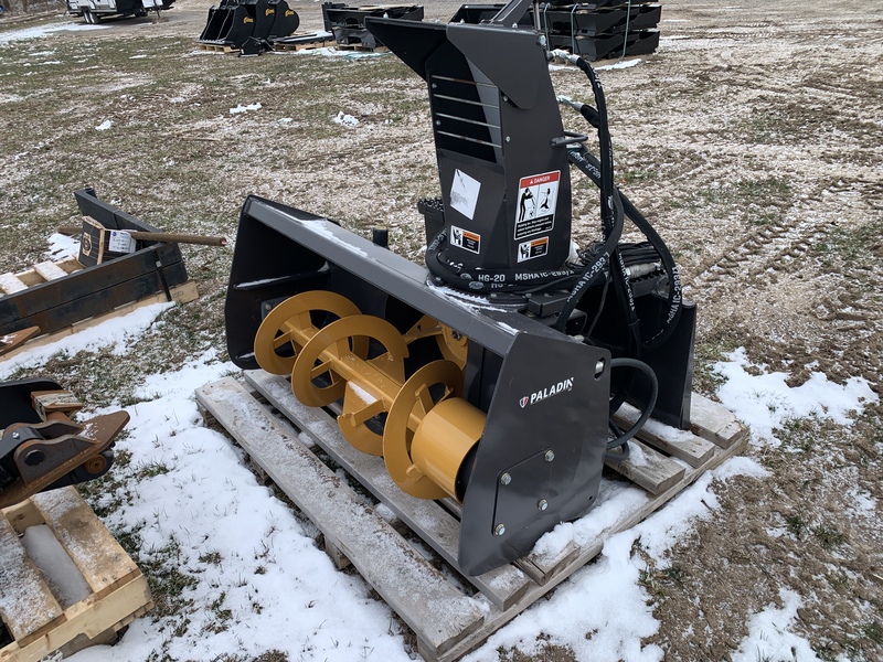 48” Snowblower for small skid steer /stand on 