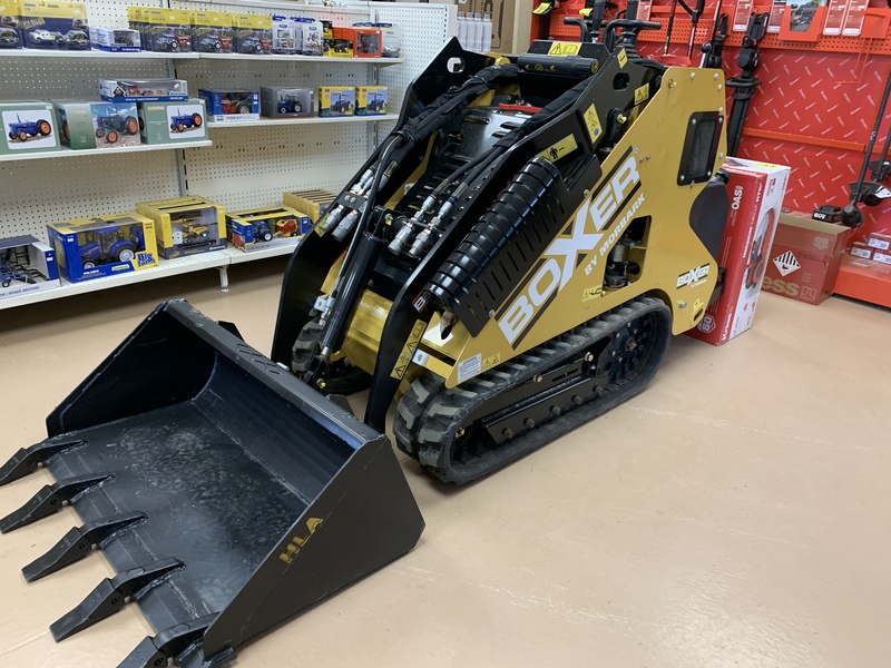 Boxer Stand on Skid Steer Blowout ! 