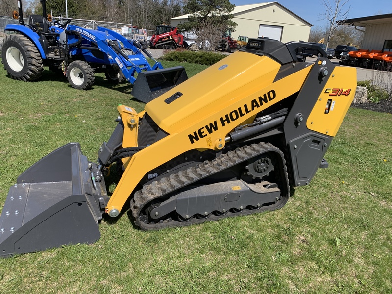 New Holland C314 36” wide track loader 
