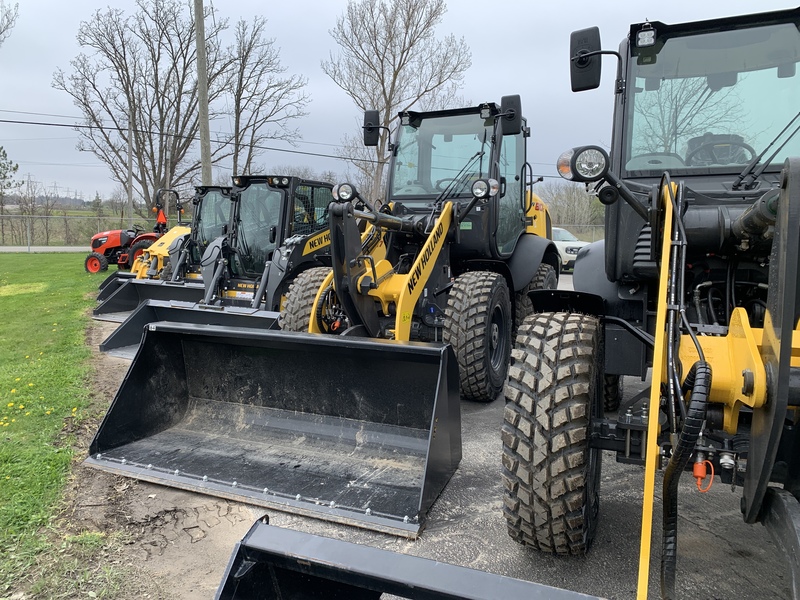 New Holland W80C Compact Wheel Loader 