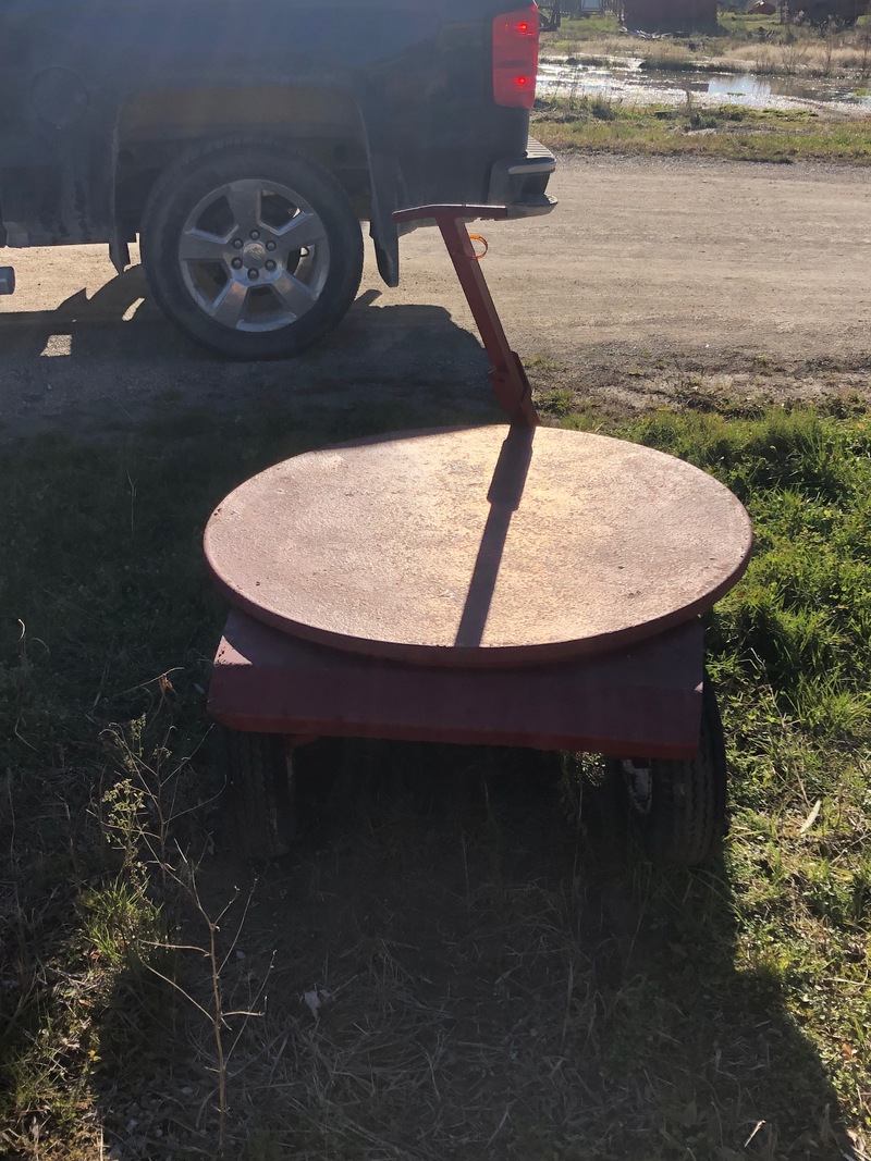 STONEAGE EQUIPMENT Round Bale Rotary Trailer (Tow Behind)
