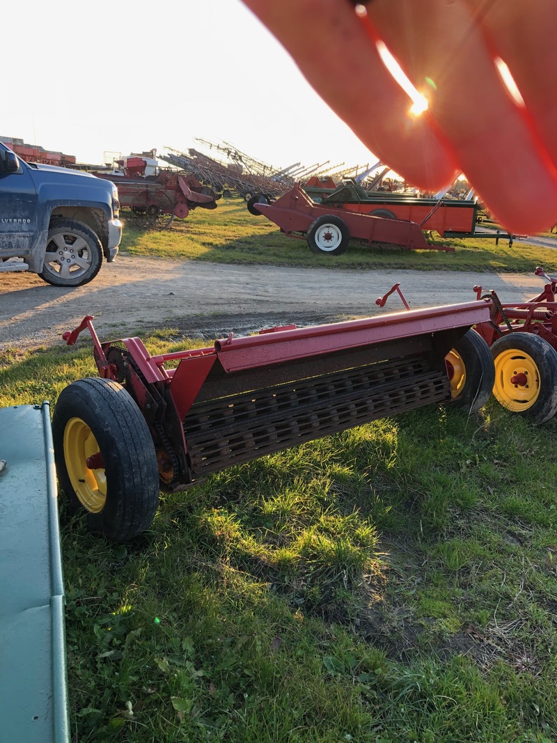 Hay/Forage/Livestock  New Holland 402 ~ Steel Mesh Hay Crimper Photo