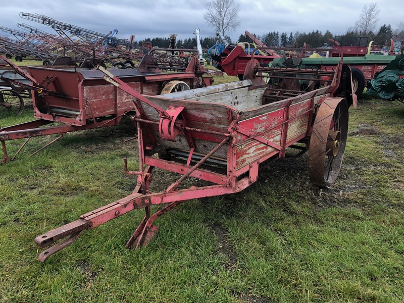 Massey Harris Manure Spreader - Ground Drive, Newer Floor