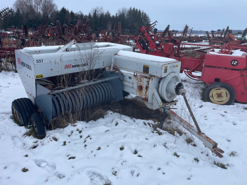 New Idea 551 Super Sweep Small Square Baler
