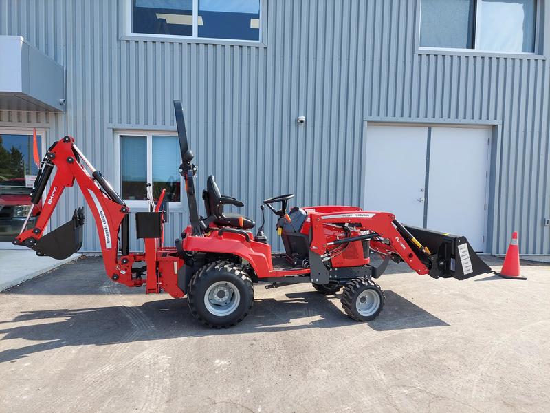Tractors  Massey Ferguson GC1725MB Tractor with Loader and Backhoe Photo