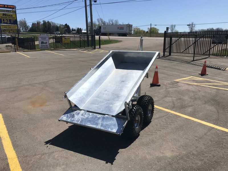 Cargo, Utility Trailers  Miska Geo Galvanized ATV Dump Trailer Photo