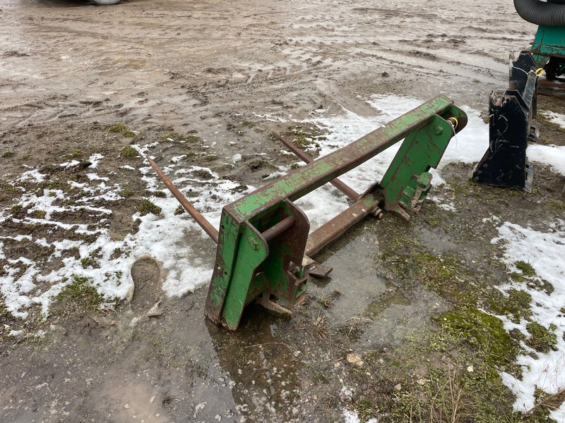 Attachments  John Deere 2 Prong Bale Spear - Quick Attach Photo