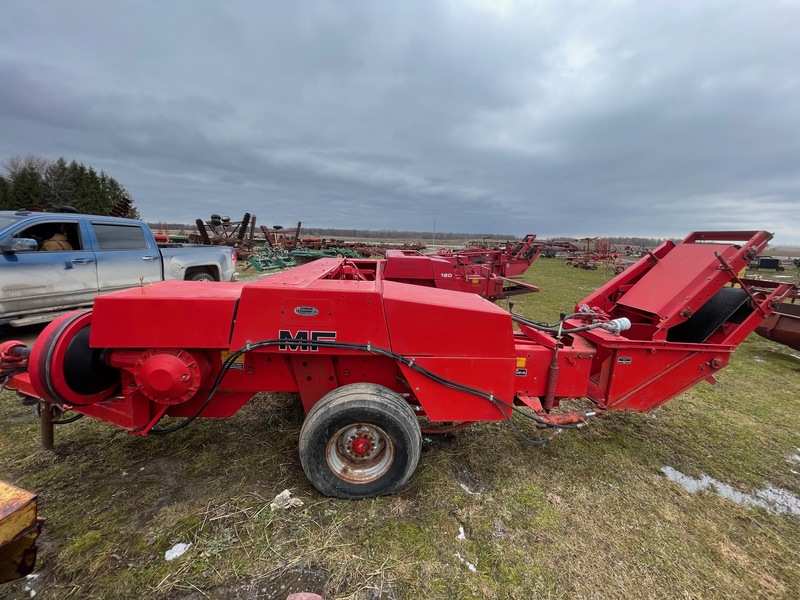 Hay/Forage/Livestock  Massey Ferguson 228 Baler with Thrower - Great Condition Photo