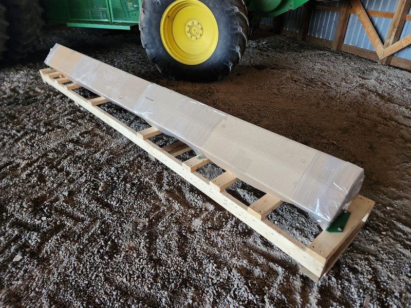 Unused Grass Box for JD 1560 / 1590 Drill