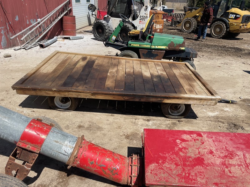 Wagons  Small Mini Flat Rack Wagon - 8.5ft × 5ft Photo