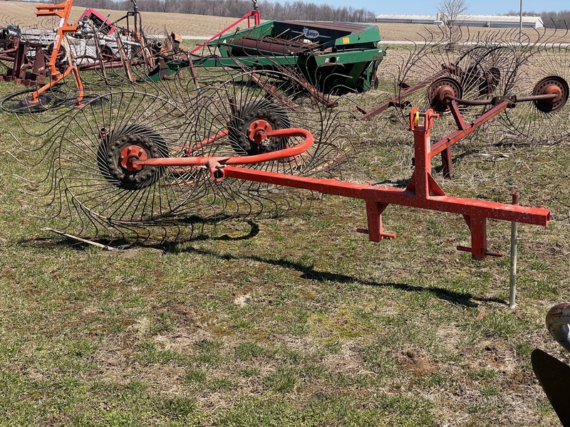 Befco 2 Wheel Hay Rake - 3 Point Hitch