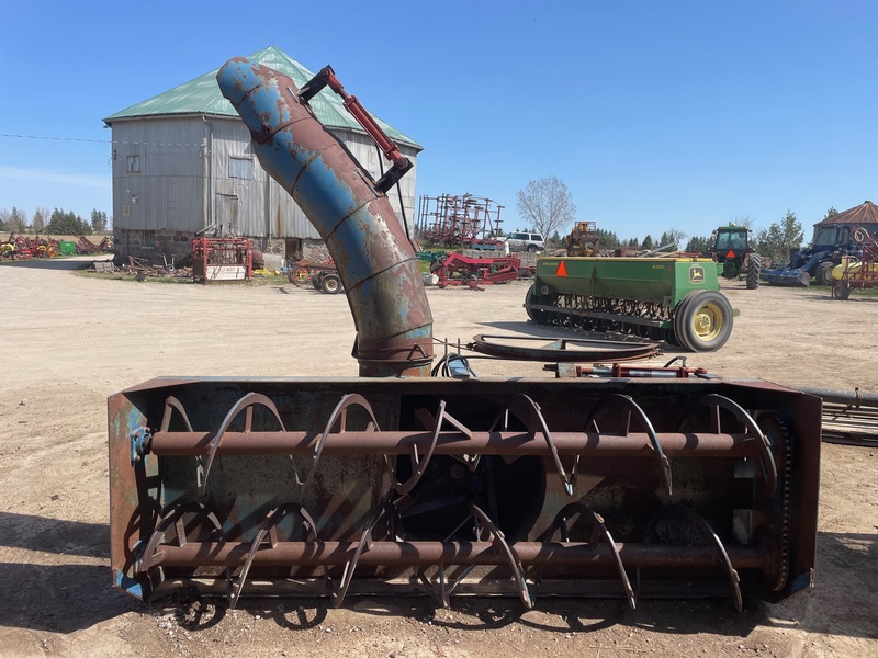 Snow Removal  Lucknow 8.5ft Double Auger Snow Blower with Hydraulic Chute + Tip Photo