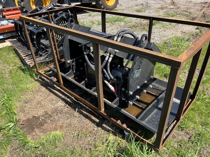 AGT 6’ Tamper Attachment for skid steer