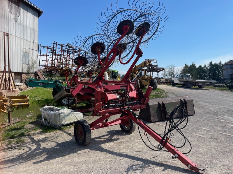 Inverstol Wheel Rake - Hydraulic Fold & Lift - 8 Wheel