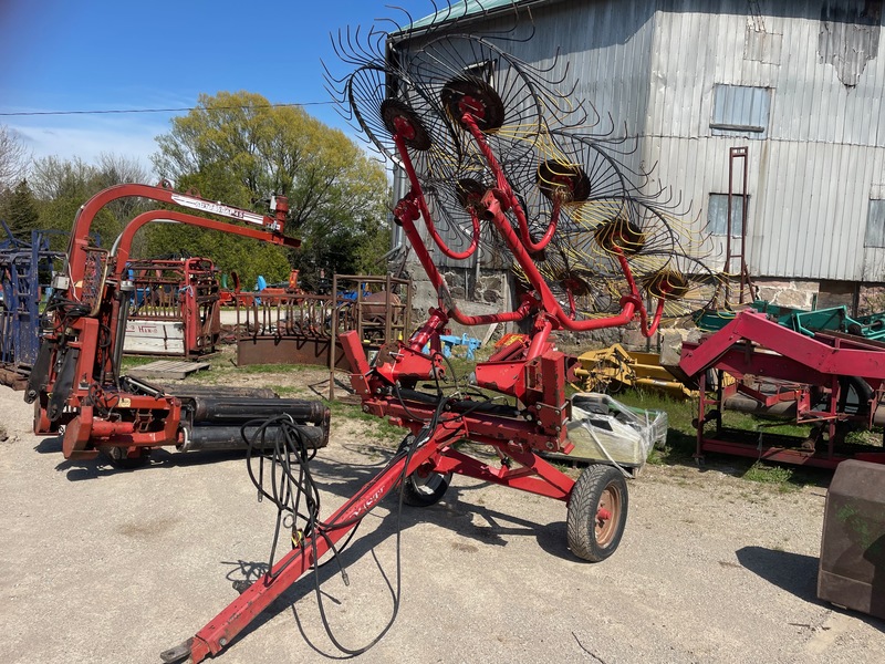 Hay/Forage/Livestock  Inverstol Wheel Rake - Hydraulic Fold & Lift - 8 Wheel Photo