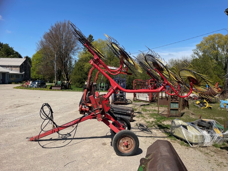 Hay/Forage/Livestock  Inverstol Wheel Rake - Hydraulic Fold & Lift - 8 Wheel Photo