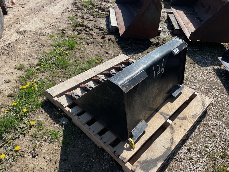 Attachments  Tooth Bucket 36" - Skid Steer - Quick Attach Photo