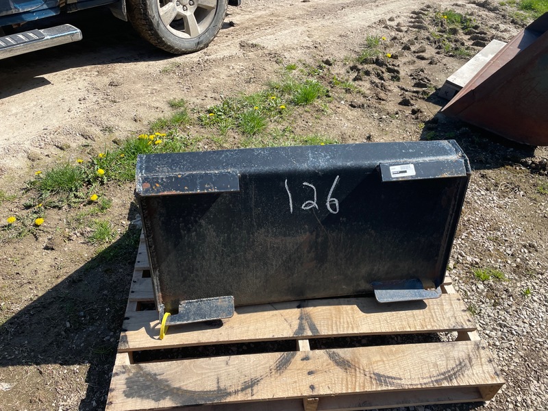 Attachments  Tooth Bucket 36" - Skid Steer - Quick Attach Photo