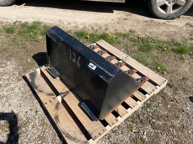 Attachments  Tooth Bucket 36" - Skid Steer - Quick Attach Photo