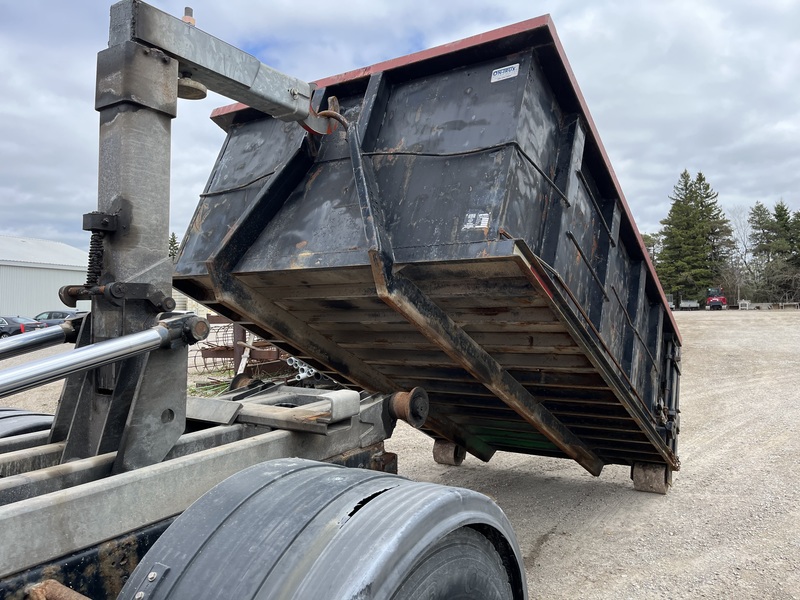 International 4300 Roll off truck with 3 bins package 