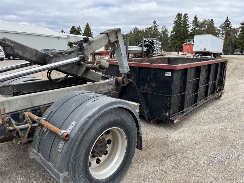 International 4300 Roll off truck with 3 bins package 
