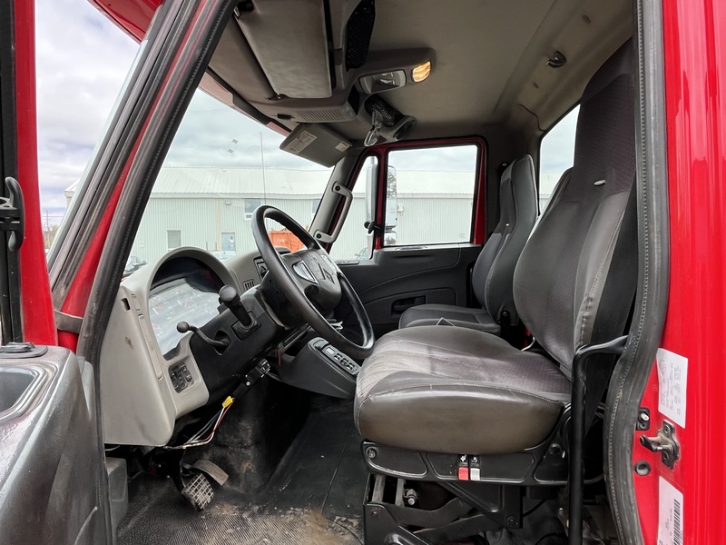 International 4300 Roll off truck with 3 bins package 