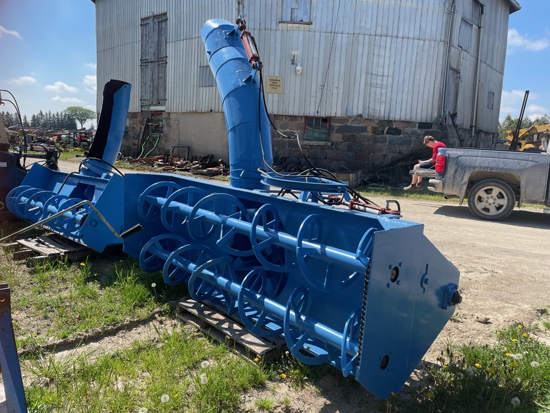 Snow Removal  Lucknow 8.5ft Double Auger Snow Blower with Hydraulic Chute + Tip Photo