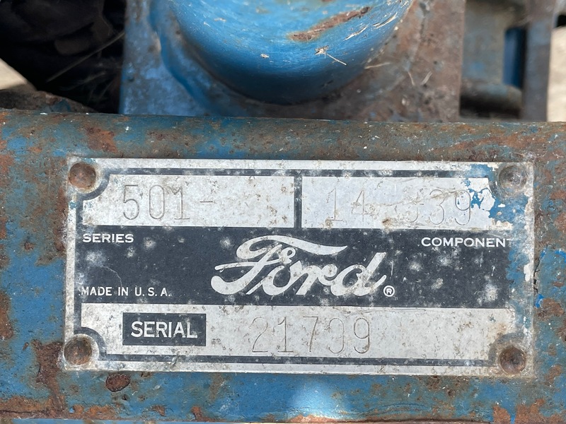 Hay/Forage/Livestock  Ford 501 Sickle Mower - 3pth - Pitman Drive Photo