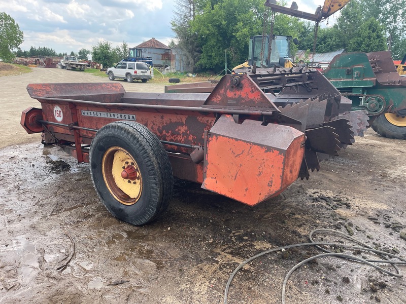 Manure Equipment  Massey Ferguson 160 Manure Spreader - Double Beater Photo