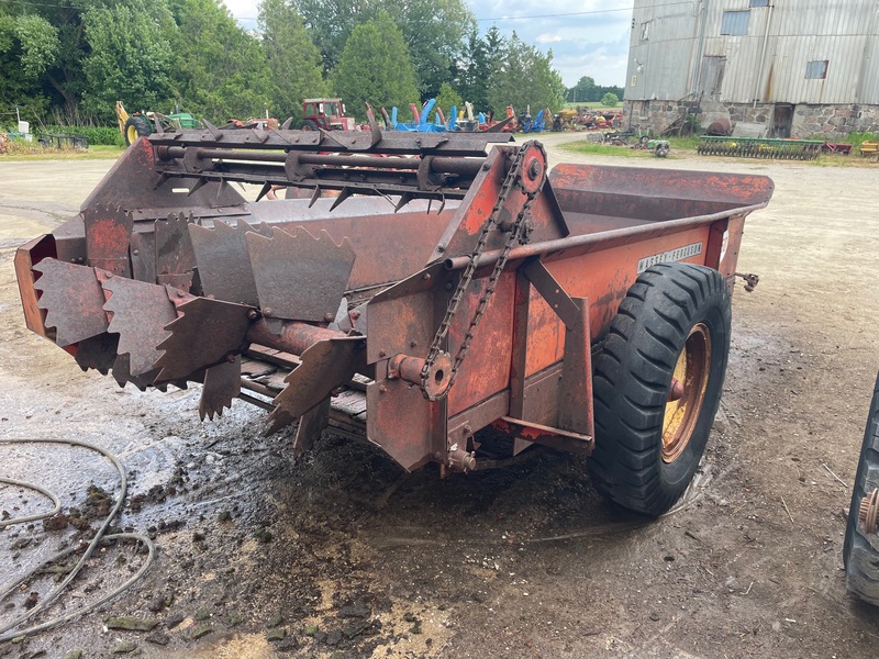 Manure Equipment  Massey Ferguson 160 Manure Spreader - Double Beater Photo