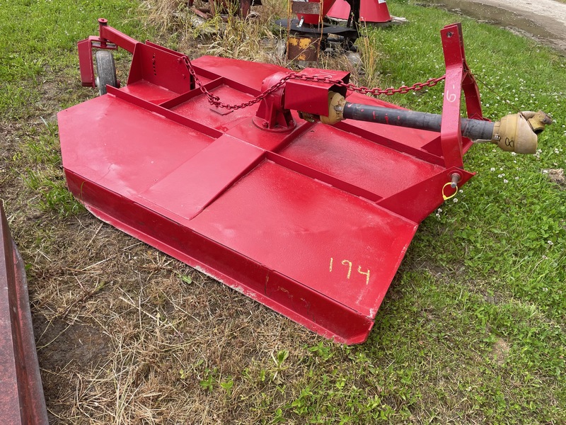 Rotary Mower 6ft - Slip Clutch