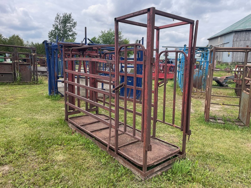 Hay/Forage/Livestock  Cattle Squeeze Chute Photo