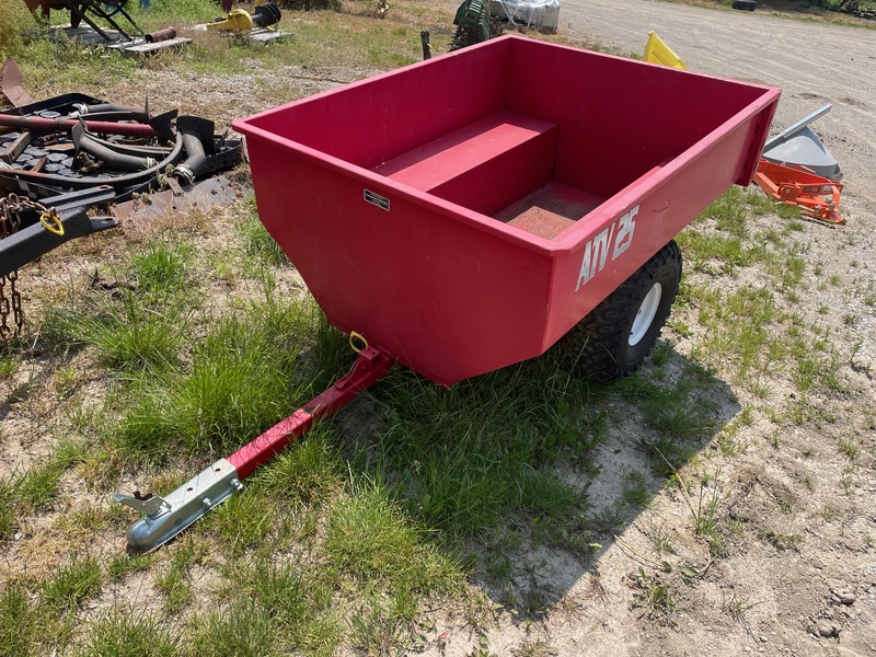 Creekbank Welding ATV 25 Manual Dump Trailer - AS NEW